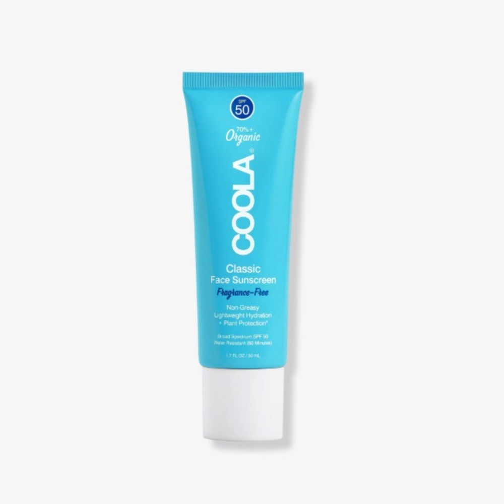 COOLA Classic Face Sunscreen SPF 50 Fragrance Free